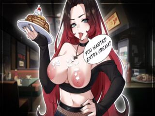 Bitchy Big Titty Goth Girl Server Secretly Wants Your Cock  ASMR Erotic Audio Roleplay