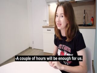 -I'm going to have sex now, can you leave?