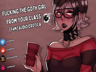 [F4M] The Goth Girl From School Finally Lets You Fuck Her