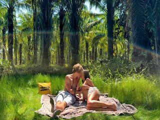 Amazing sex of a real couple on a paradise island  Creampie, Amateur MilaMuse